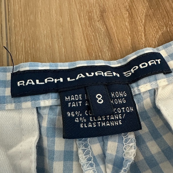 Ralph Lauren Sport Gingham Pants 8 - Picture 6 of 8